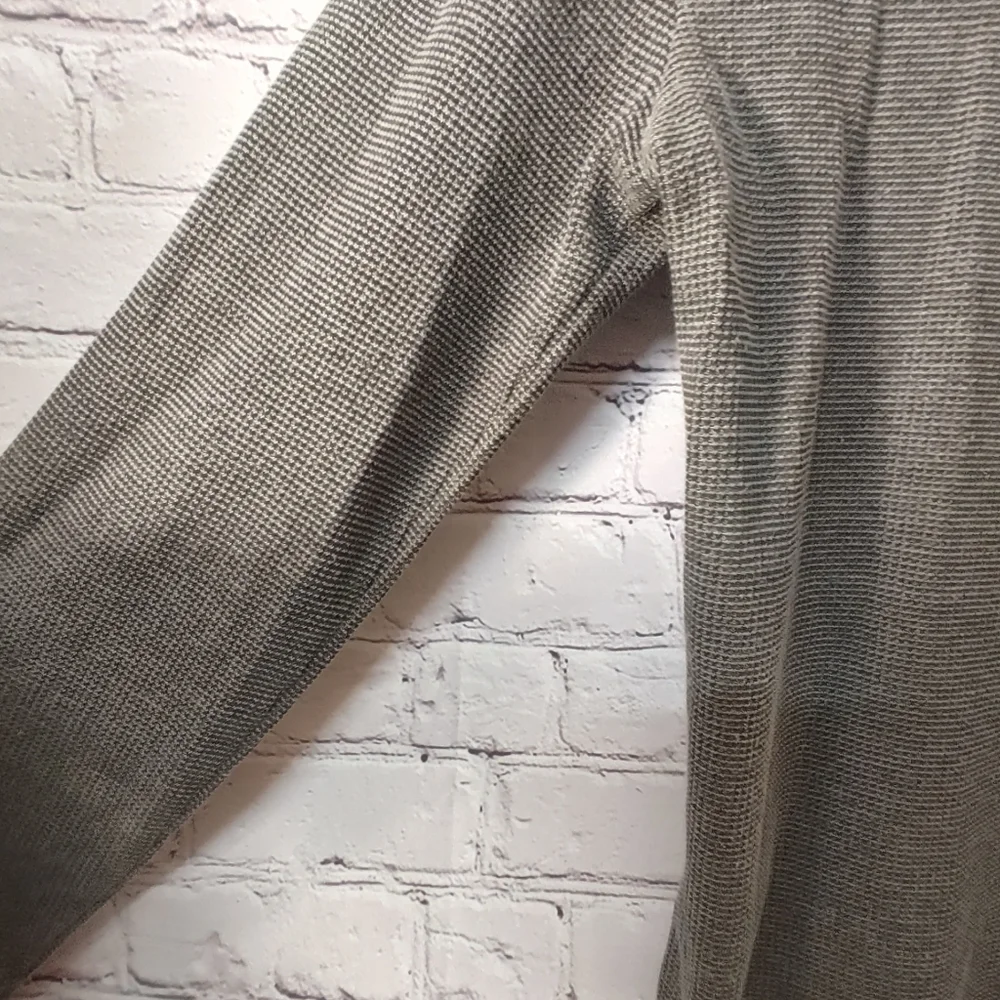 Armani Exchange Mens Waffle Knit Ringer Newyork Milan Pullover Medium Longsleeve - Picture 6 of 11